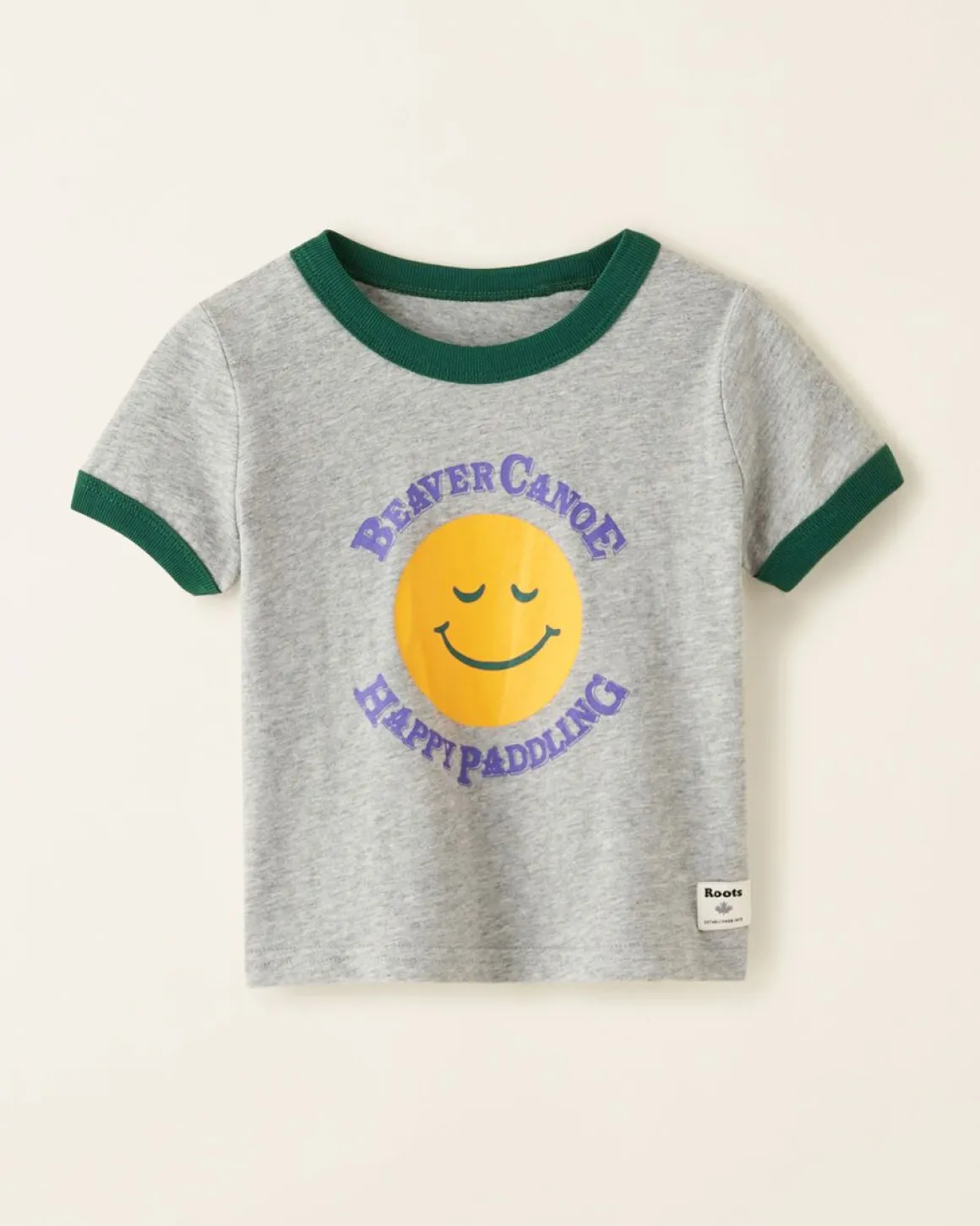 Baby Beaver Canoe Ringer T-Shirt
