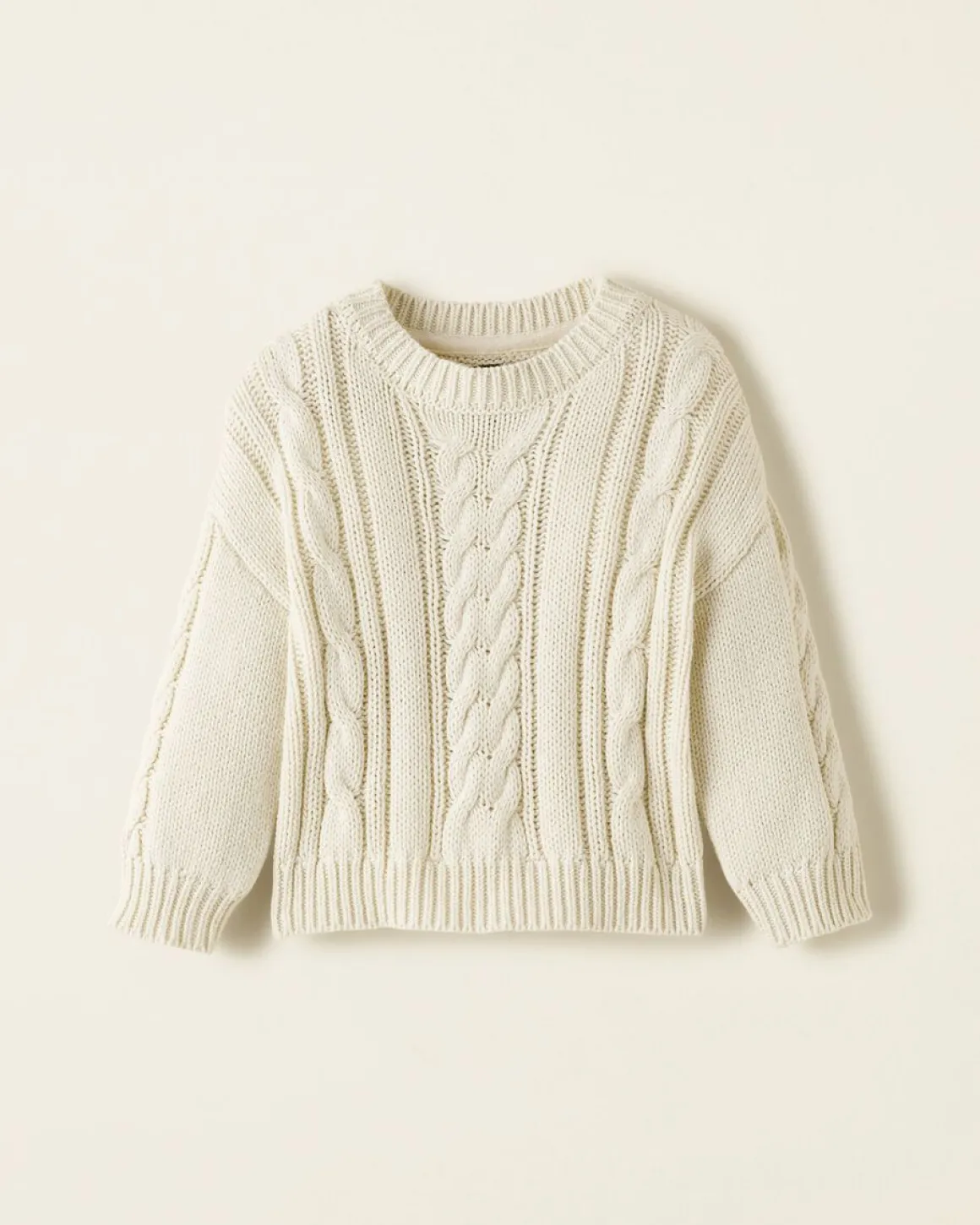 Baby Cable Crew Sweater