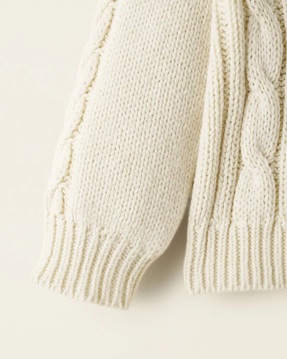 Baby Cable Crew Sweater