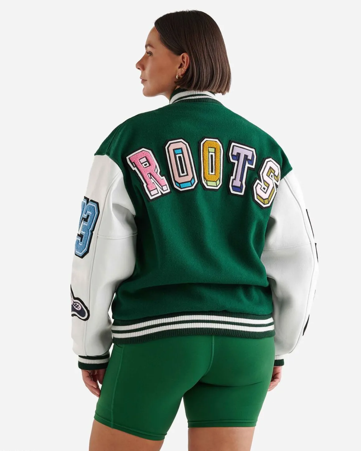 Barbie X Roots 65 Varsity Jacket
