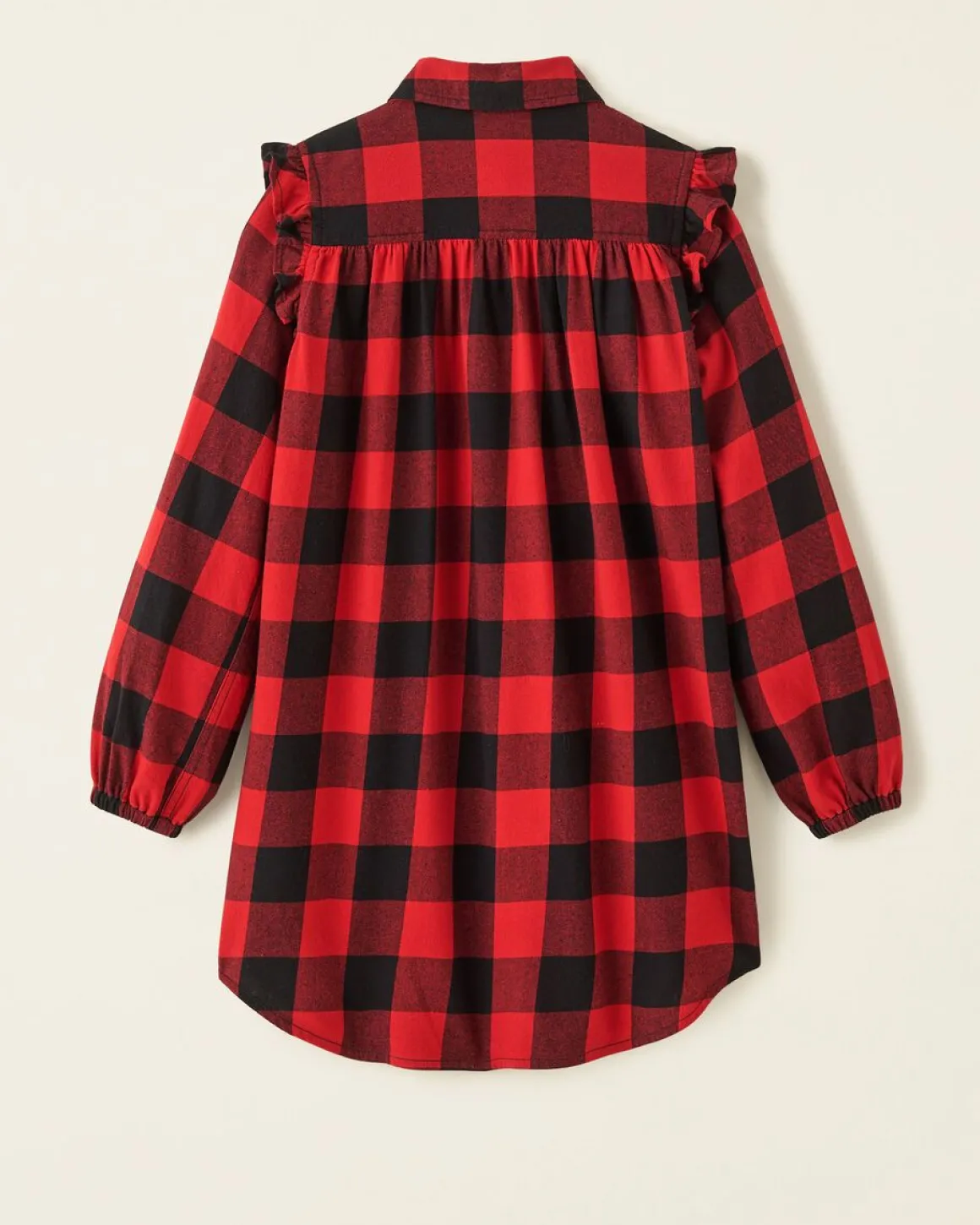 Girls Park Plaid Dress