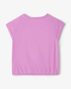 Girls Raglan Tie T-Shirt