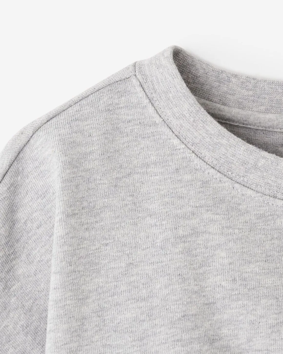 Girls Warm-Up Bubble Crew Sweatshirt