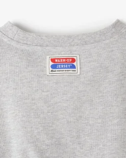 Girls Warm-Up Bubble Crew Sweatshirt