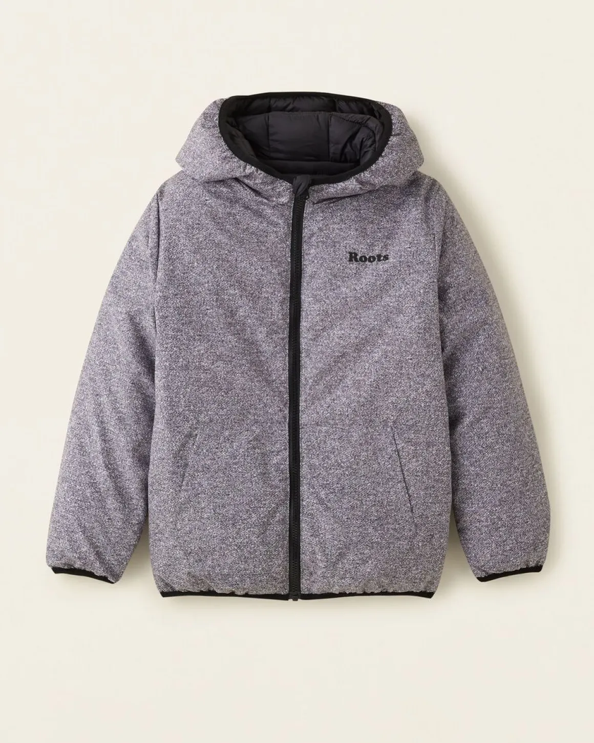Kids Roots Reversible Puffer Jacket
