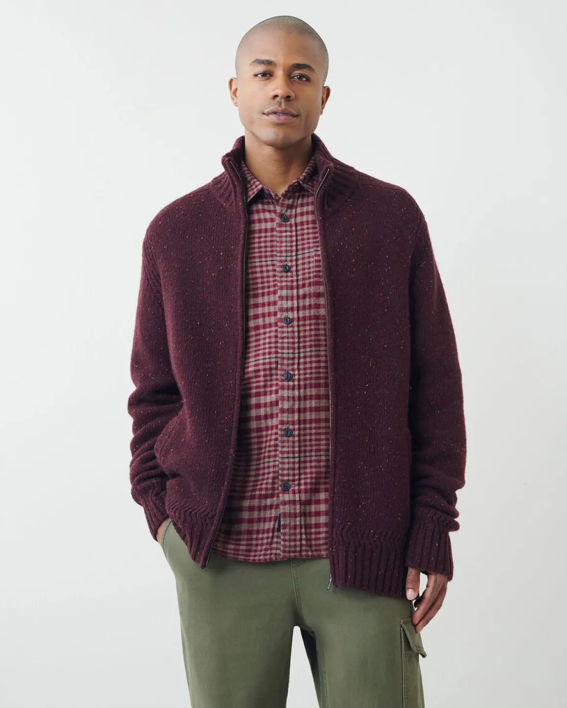 Luxe Wool Zip Jacket