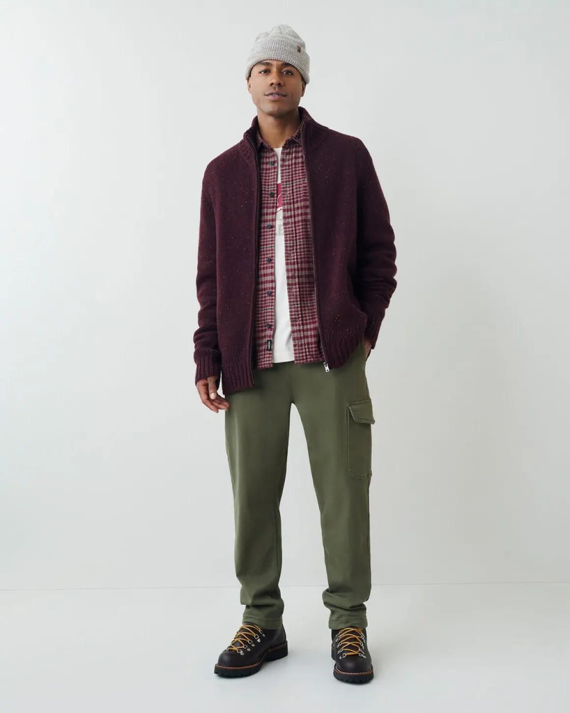 Luxe Wool Zip Jacket