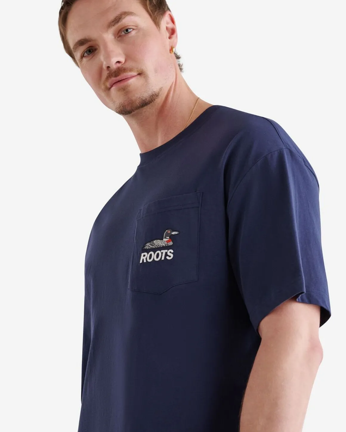 Mens True Nature Relaxed Pocket T-Shirt