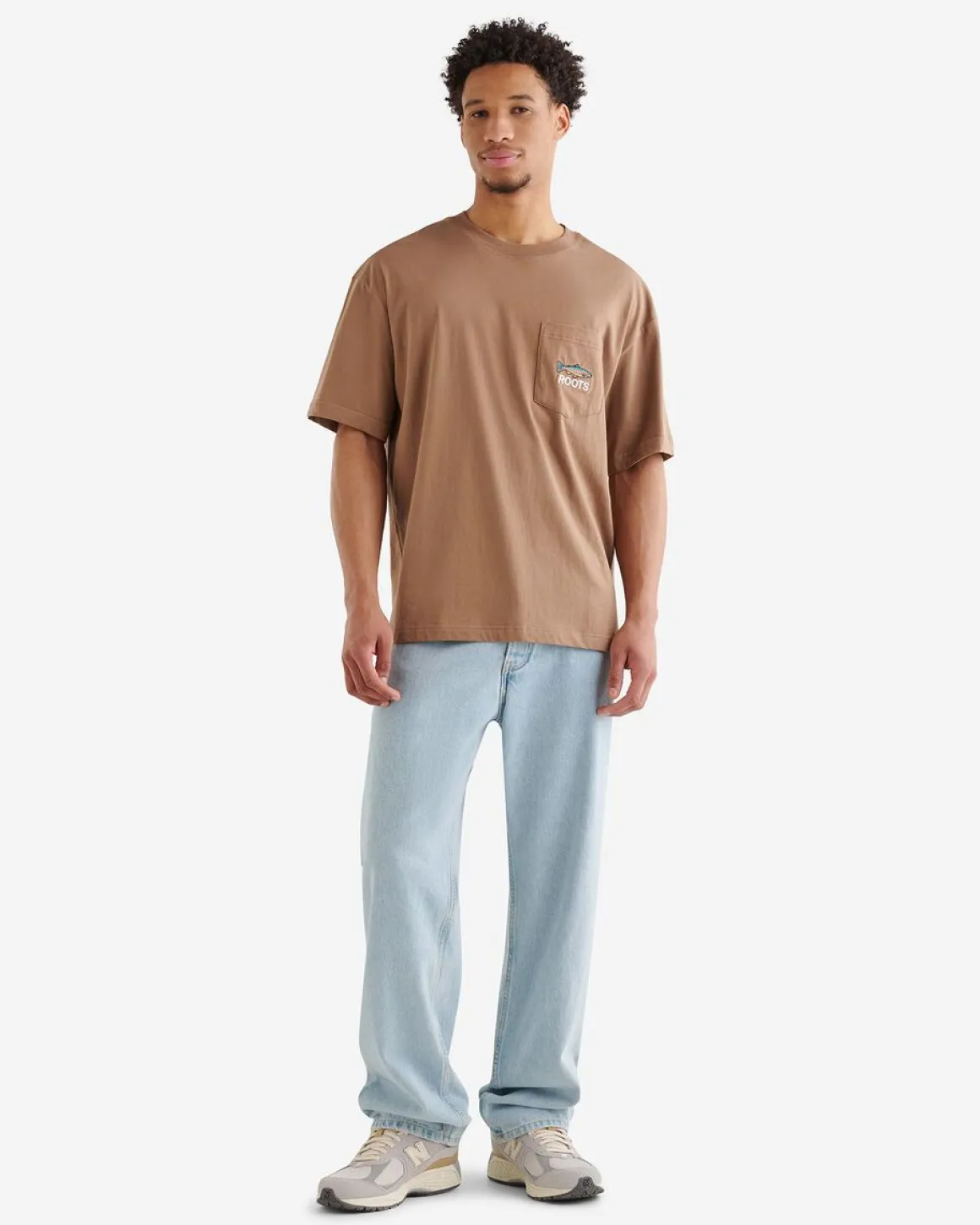 Mens True Nature Relaxed Pocket T-Shirt