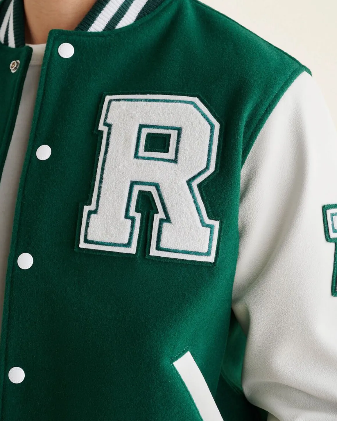 Mens Vintage Varsity Jacket