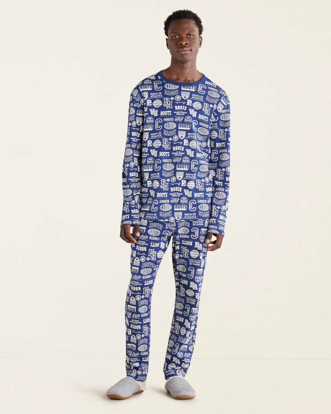 Mens Winter Pajama Top