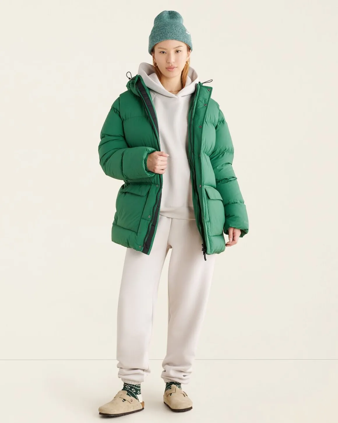 Roots Down Puffer Parka