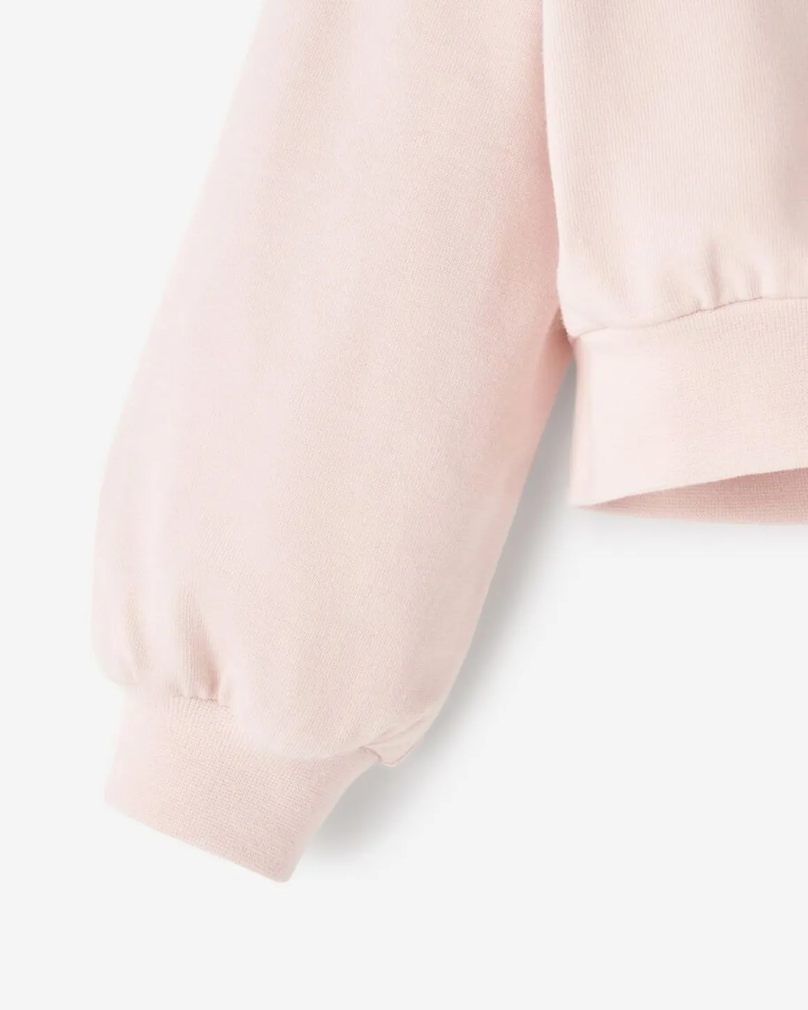 Toddler Girls Warm-Up Bubble Crew Sweatshirt