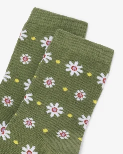 Womens Summer Daze Quarter Top Sock
