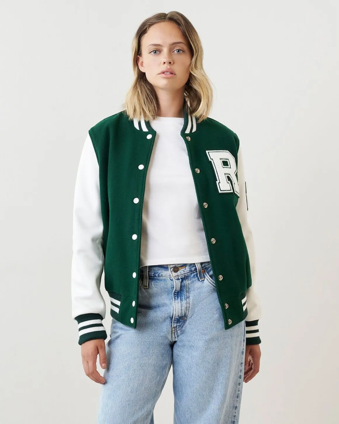 Womens Vintage Varsity Jacket